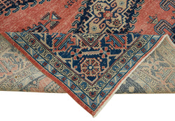 Collection of 7' 10'' x 11' 10'' Persian Vintage Hand-Knotted Rug in a gallery layout