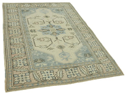 Collection of 5' 4'' x 7' 7'' Handmade Anatolian Rug in a gallery layout