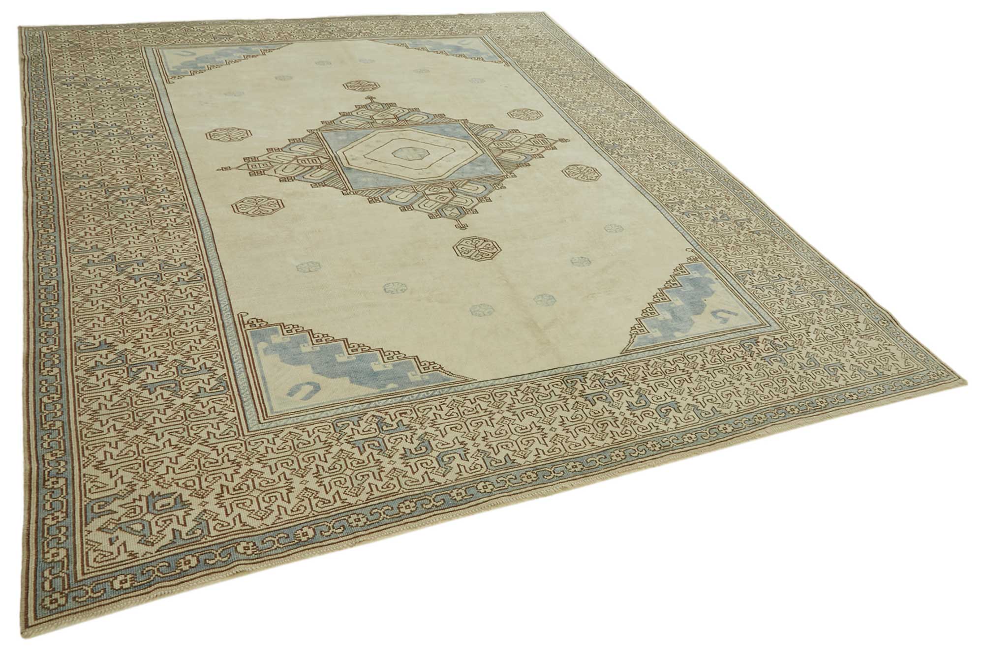 Collection of 8' 0'' x 9' 9'' Handmade Anatolian Rug in a gallery layout