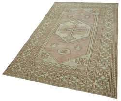 Collection of 4' 9'' x 7' 8'' Handmade Anatolian Rug in a gallery layout