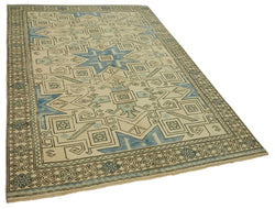 Collection of 5' 7'' x 8' 6'' Handmade Anatolian Rug in a gallery layout