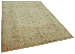 Collection of 5' 11'' x 8' 6'' Handmade Anatolian Rug in a gallery layout