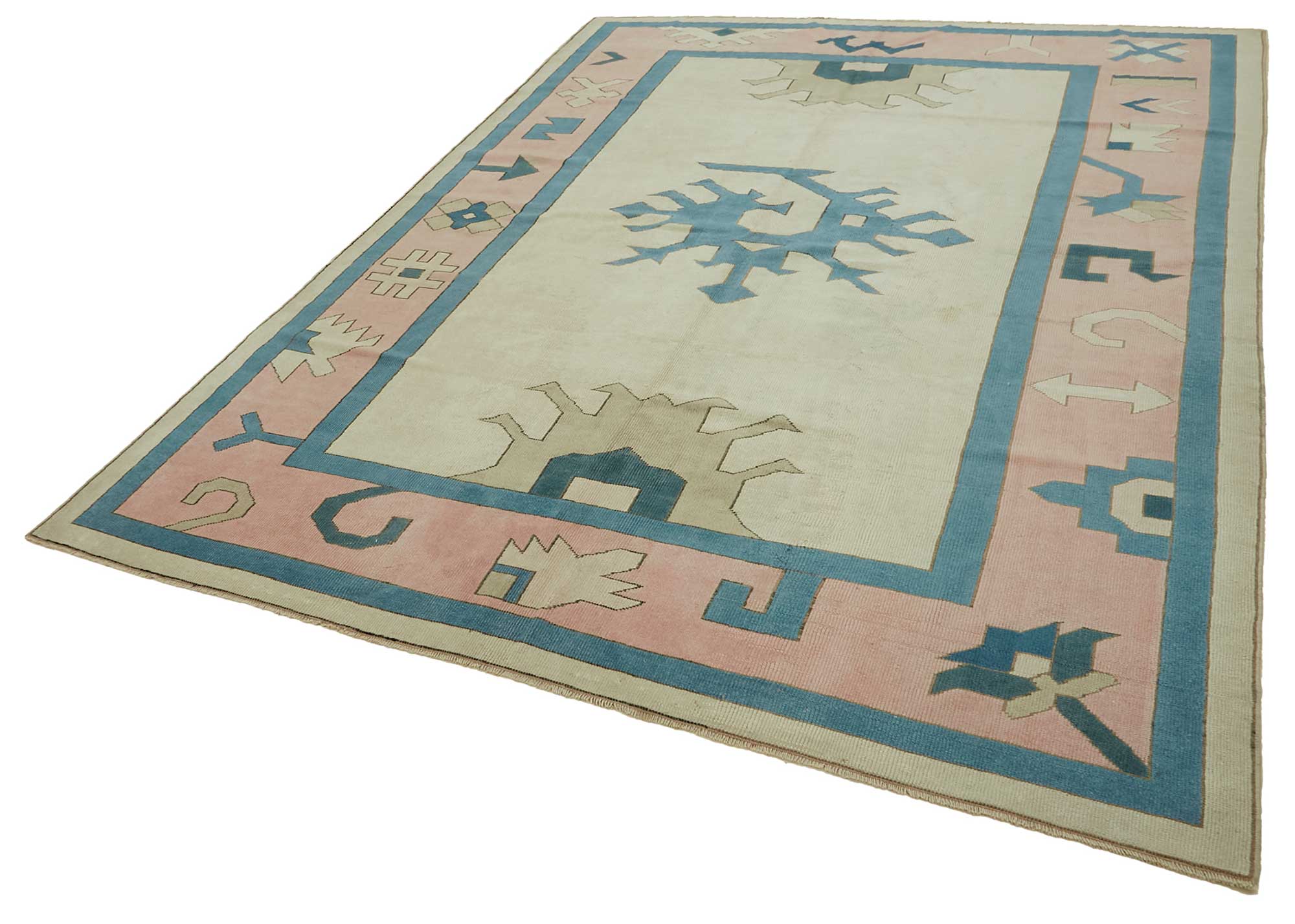 Collection of 7' 8'' x 10' 1'' Handmade Anatolian Rug in a gallery layout