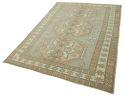 Collection of 5' 10'' x 9' 3'' Handmade Anatolian Rug in a gallery layout