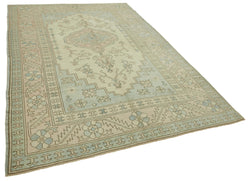 Collection of 6' 7'' x 9' 7'' Handmade Anatolian Rug in a gallery layout