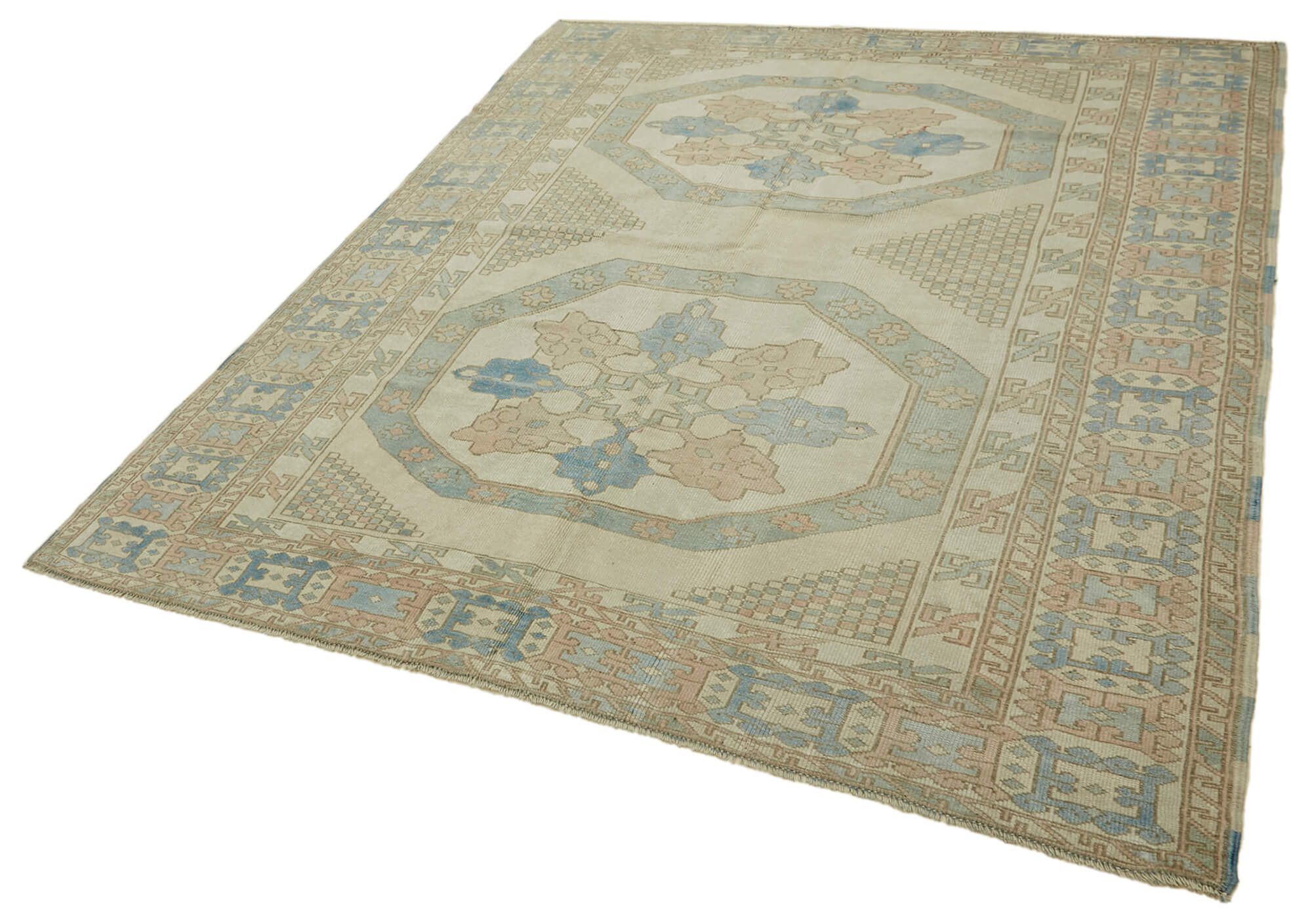 Collection of 6' 5'' x 8' Handmade Anatolian Rug in a gallery layout