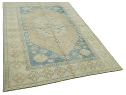 Collection of 5' 8'' x 8' 5'' Handmade Anatolian Rug in a gallery layout