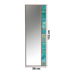 Collection of Patrick Handmade Natural Stone Long Dressing Mirror in a gallery layout